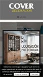 Mobile Screenshot of coverdecoracion.com